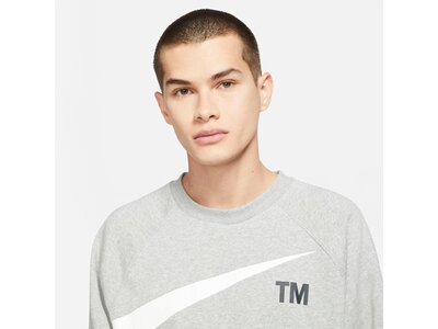 NIKE Herren Sweatshirt Sportswear Swoosh Grau