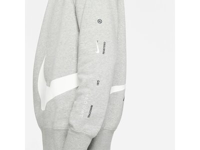 NIKE Herren Sweatshirt Sportswear Swoosh Grau