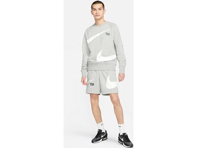 NIKE Herren Sweatshirt Sportswear Swoosh Grau