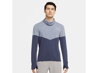 NIKE Herren Sweatshirt Therma-FIT Run Division Sphere Element Blau