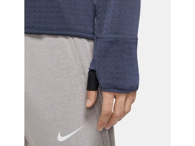 NIKE Herren Sweatshirt Therma-FIT Run Division Sphere Element Blau