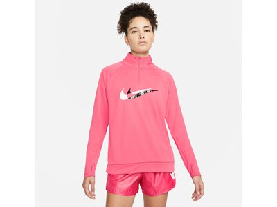 NIKE Damen Sweatshirt Dri-FIT Swoosh Run Pink
