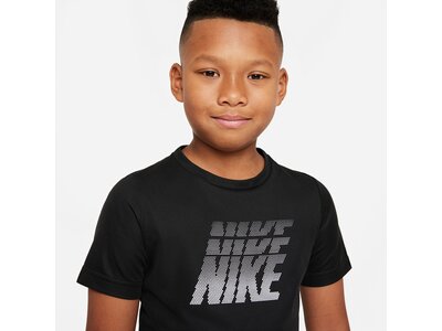 NIKE Kinder Shirt DF BREATHE GFX SS TOP Grau