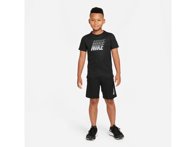 NIKE Kinder Shirt DF BREATHE GFX SS TOP Grau