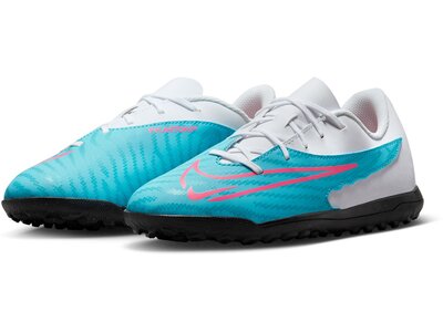 NIKE Kinder Fussball-Hartplatzschuhe JR PHANTOM GX CLUB TF GS Grau