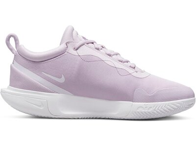 NIKE Damen Tennisoutdoorschuhe W ZOOM COURT PRO CLY Silber