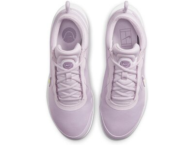 NIKE Damen Tennisoutdoorschuhe W ZOOM COURT PRO CLY Silber