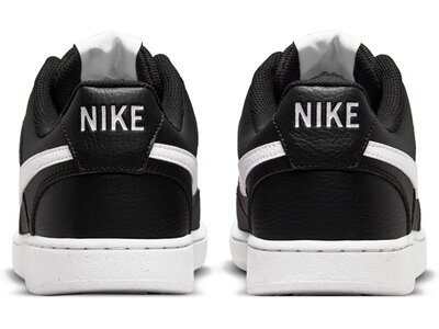 NIKE Herren Freizeitschuhe Court Vision Low Next Nature Schwarz