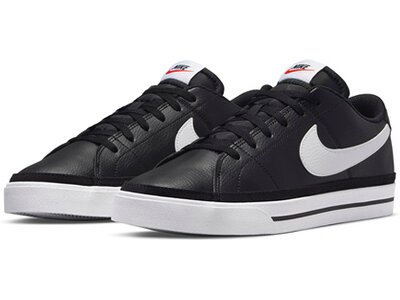 NIKE Herren Freizeitschuhe COURT LEGACY NN Schwarz