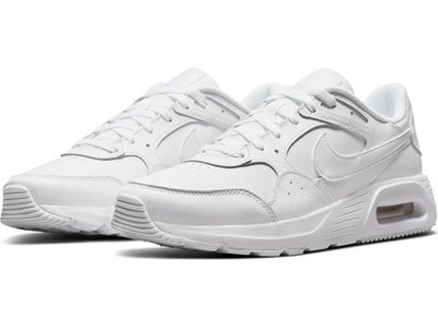 NIKE Herren Laufschuhe Air Max SC Leather Weiß