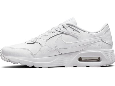 NIKE Herren Laufschuhe Air Max SC Leather Weiß