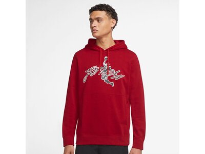 NIKE Herren Kapuzensweat M J DF AIR FLC GFX PO Rot