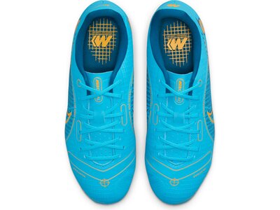 NIKE Kinder Fussball-Rasenschuhe JR VAPOR 14 ACADEMY FG/MG Blau