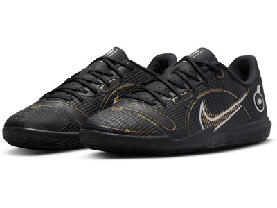 NIKE Kinder Fussball-Hallenschuhe JR VAPOR 14 ACADEMY IC Schwarz