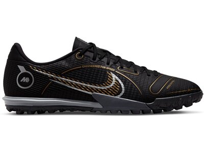 NIKE Herren Fussball-Hartplatzschuhe VAPOR 14 ACADEMY TF Schwarz