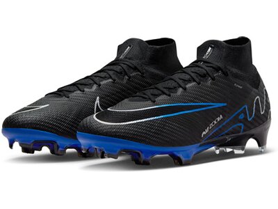 NIKE Herren Fussball-Rasenschuhe ZOOM SUPERFLY 9 ELITE FG Schwarz