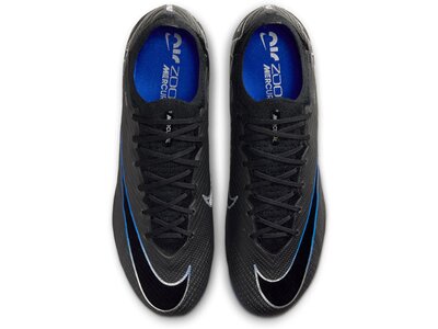 NIKE Herren Fussball-Rasenschuhe ZOOM VAPOR 15 ELITE FG Schwarz