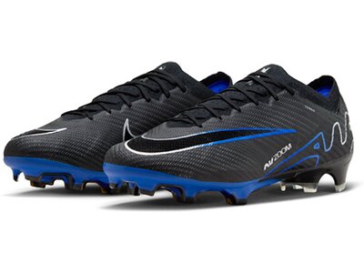 NIKE Herren Fussball-Rasenschuhe ZOOM VAPOR 15 ELITE FG Schwarz