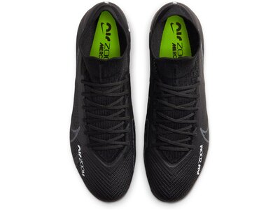 NIKE Herren Fussball-Rasenschuhe ZOOM SUPERFLY 9 PRO FG Schwarz