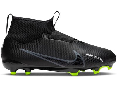 NIKE Kinder Fussball-Rasenschuhe JR ZOOM SUPERFLY 9 ACAD FG/MG Schwarz