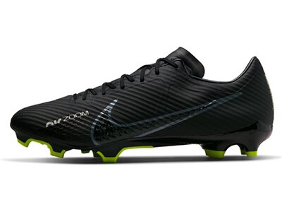 NIKE Herren Fussball-Rasenschuhe ZOOM VAPOR 15 ACADEMY FG/MG Schwarz