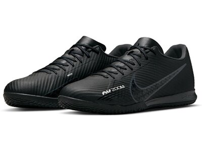 NIKE Herren Fussball-Hallenschuhe ZOOM VAPOR 15 ACADEMY IC Schwarz