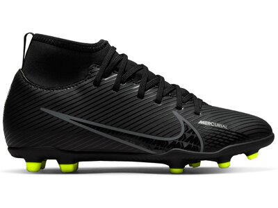 NIKE Kinder Fussball-Rasenschuhe JR SUPERFLY 9 CLUB FG/MG Schwarz