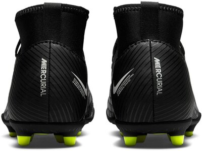 NIKE Kinder Fussball-Rasenschuhe JR SUPERFLY 9 CLUB FG/MG Schwarz