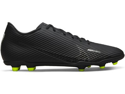 NIKE Herren Fussball-Rasenschuhe VAPOR 15 CLUB FG/MG Schwarz