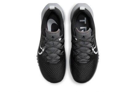 NIKE Damen Laufschuhe W REACT PEGASUS TRAIL 4 Schwarz