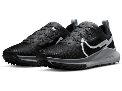 NIKE Damen Laufschuhe W REACT PEGASUS TRAIL 4 Schwarz