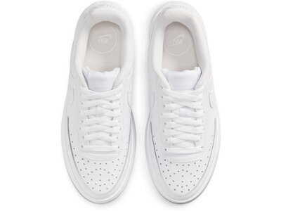 NIKE Damen Freizeitschuhe Court Vision Alta LTR Silber