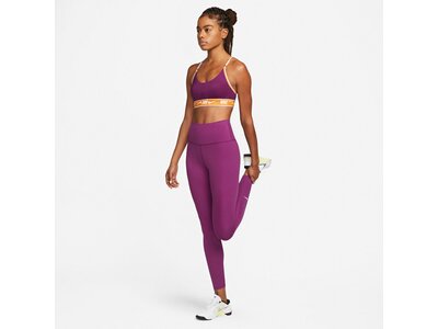 NIKE Damen Top W NK DF INDY LOGO BRA Rot