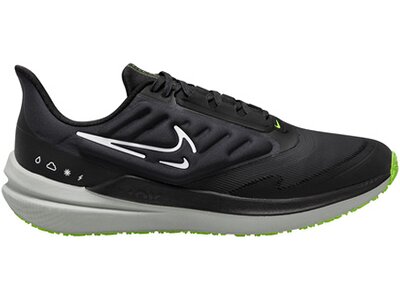 NIKE Herren Laufschuhe AIR WINFLO 9 SHIELD Schwarz