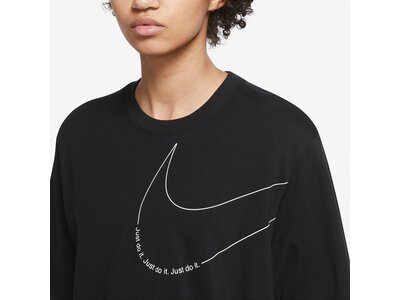 NIKE Damen T-Shirt Dri-FIT Schwarz