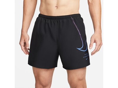 NIKE Herren Run Division Challenger Shorts Schwarz