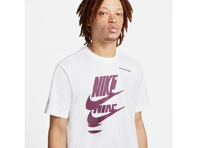 NIKE Herren Shirt M NSW ESS+ SPORT 1 TEE Weiß