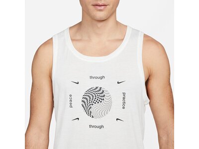 NIKE Herren Shirt M NY DF TANK GFX Weiß