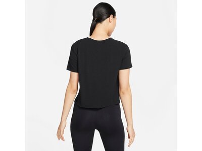 NIKE Damen Shirt W NY DF S/S TOP Schwarz