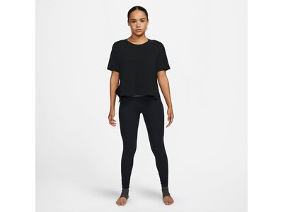 NIKE Damen Shirt W NY DF S/S TOP Schwarz