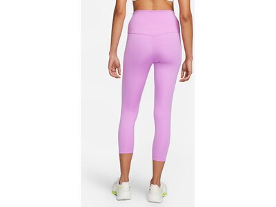 NIKE Damen Tight W NK ONE DF HR CROP TGHT Pink