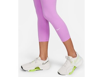 NIKE Damen Tight W NK ONE DF HR CROP TGHT Pink