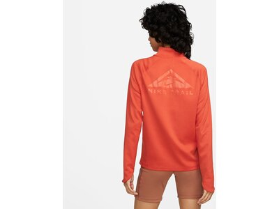 NIKE Damen W NK DF ELEMENT TRAIL MIDLAYER Rot