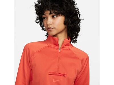 NIKE Damen W NK DF ELEMENT TRAIL MIDLAYER Rot