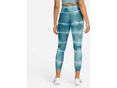 NIKE Damen Tight W NK ONE LUXE DF MR TGHT AOP Weiß