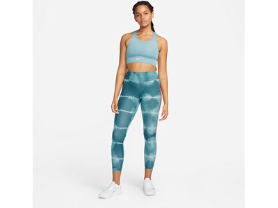 NIKE Damen Tight W NK ONE LUXE DF MR TGHT AOP Weiß