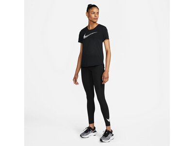 NIKE Damen W NK SWOOSH RUN SS TOP Grau