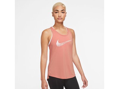 NIKE Damen W NK SWOOSH RUN TANK Weiß