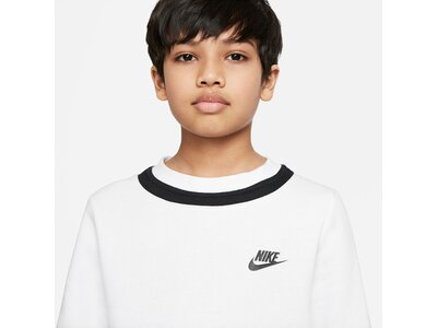 NIKE Kinder Sweatshirt B NSW AMPLIFY FLC CREW Weiß