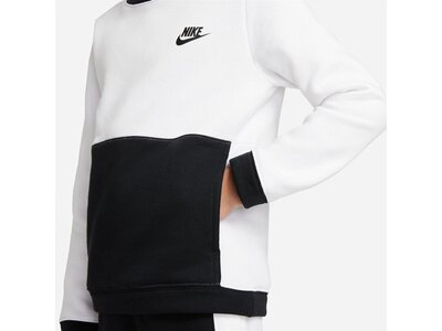 NIKE Kinder Sweatshirt B NSW AMPLIFY FLC CREW Weiß